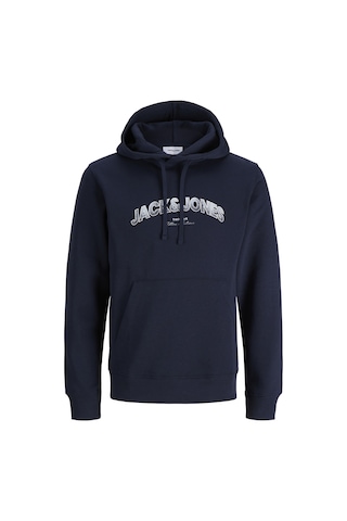 Jack & Jones Erkek Regular Fit Gögüs Baskili Sweatshirt - Avery - 12298451 Lacivert