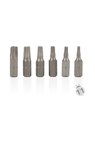 1/4" Torx Bits 10-15-20-25-30-40 6 Parça Cr-v