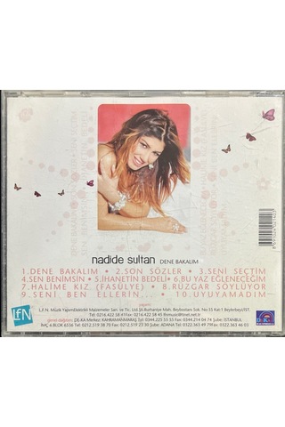 Müzik Cd Sidir - Plak Değildir Cd Nadide Sultan Dene Bakalım Cd