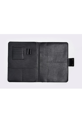 Necati Çanta Apple Uyumlu MacBook Air Pro 13-14 Inç Organizer Evrak & Laptop & Tablet Çantası - Siyah Siyah