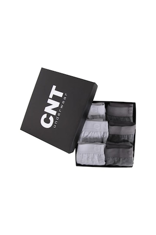 Cnt Erkek Likralı Boxer Özel Kutusunda Premium Boxer Karışık2 Karışık2
