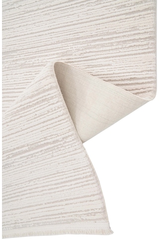 Dolce Vita Halı Monza 4201 Stripe İskandinav Halı Krem
