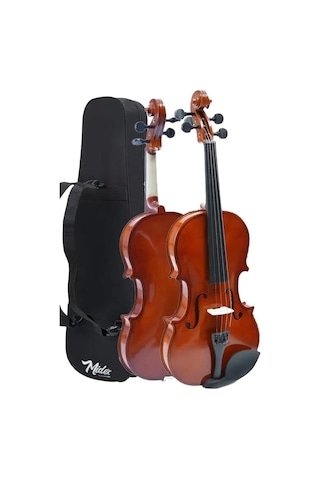 Midex CVL-744-TYS Profesyonel 4/4 Keman Seti (Yastık Tel Reçine Çanta Susturucu Yay)