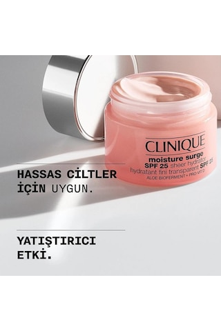 Clinique Moisture Surge SPF25 Güneş Korumalı Nemlendirici 30 ML