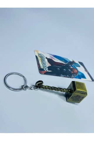Marvel Thor 3d Logo Metal Anahtarlık //8cm