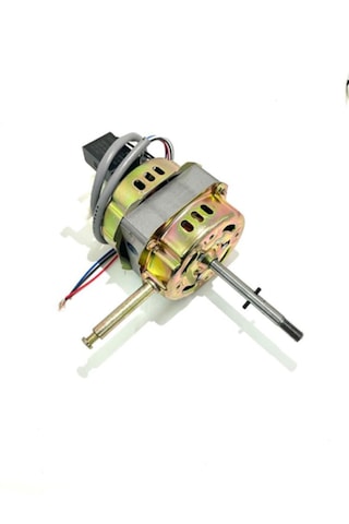 Vantilatör Motoru No:04 Ys 55 Düz Milli Model 75 W Bakır Sargı 54mm