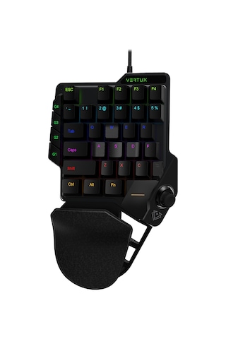 Vertux Combat Quickstrike Tek Elli Joystick Destekli Oyuncu Klavye
