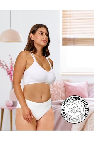 Alya Underwear Kadın Külot Basic Slip Renkli Pamuklu Iç Çamaşırı 10'lu Paket Multicolor-x32 Multicolor - X17