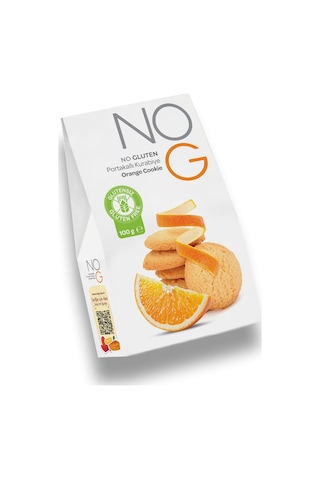 Nog Gıda Glutensiz Portakallı Kurabiye 100 G