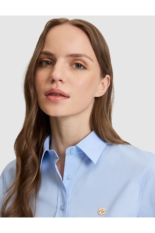 Pierre Cardin Kadın Açık Mavi Gömlek Desenli 50328627-vr003