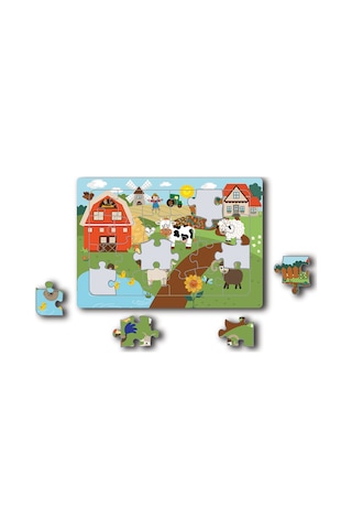 Çocuk Akademi Puzzle Çiftlik