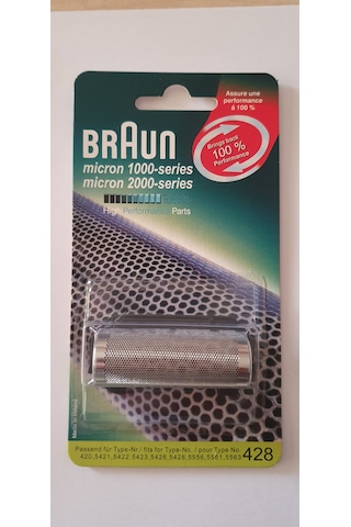Braun 428 Tıraş Makinası Elek 5422,5423,5428,5420