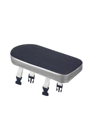 Homyl Bisiklet Arka Koltuk Minderi Yumuşak Konfor Dağ Bisikleti Siyah Ve Gümüş