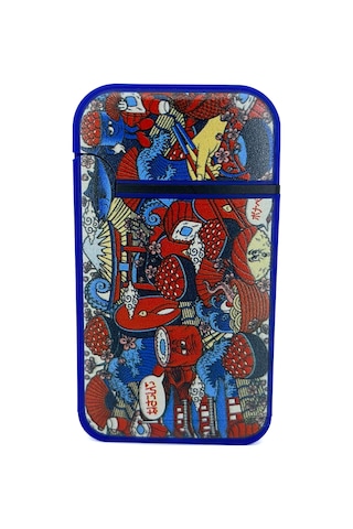 Zengaz Cool Tasarım Jet Alev Çakmak - Sushi Oriental Lacivert