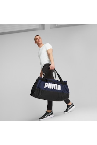 Puma Challenger Duffel M Unisex Lacivert Spor Çantası 07953102 Lacivert