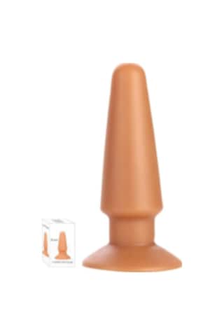 Erofoni Yeni Nesil Süper Realistik 13 CM Vantuzlu Anal  Tıkaç  Plug