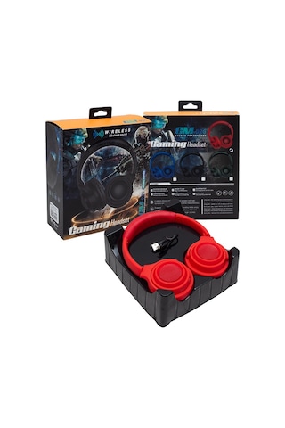 Powermaster GM-026 Kablolu - Kablosuz Mikrofonlu Bluetooth Kulak Üstü Kulaklık