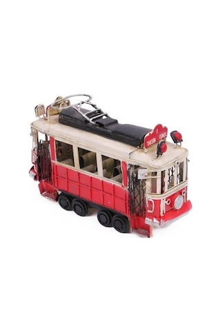 Metal Dekoratif Nostaljik Taksim - Tünel Tramvay Orta Boy