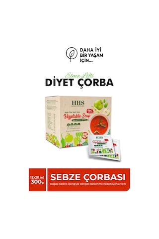 Hhs Elma Lifli Sebze Çorbası Diyet Çorba 20 x 15 G