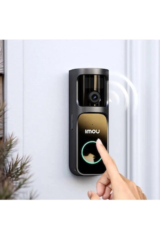 Imou Db-3ep-4m0w/ds3 4 Mp Dahili Kameralı Ir Kapı Zili Doorbell 3 Kit