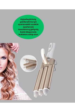 Bukle Saç Maşası - Kolay Kullanım, Bukleler Yüksek Isılı
