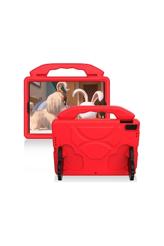 Ally İpad Uyumlu 7.10.2 Pro 10.5 Kılıf Eva Çocuk Shockproof Standlı Taşınabilir- 5775 Arka Kapak
