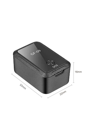 Geeksen Gf09 Gps Konum : 2g Gsm İle Araba, Çocuk, Evcil Hayvan Kayıp Engelleme, Dayanıklı Manyetik Tasarım, 96 Saat Pil Süresi