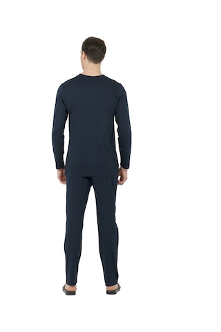 D's Damat Ds Damat Regular Fit Cotton Pijama Takımı K.lacivert Ds501005 R035 Lacivert