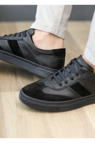 Hakiki Deri Rahat Günlük Sneaker Ayakkabı Pica8554 001