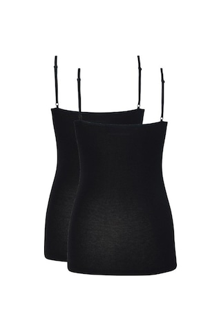 Blackspade Kadın İnce Askılı Atlet 2li Paket Essential 1591 - Siyah