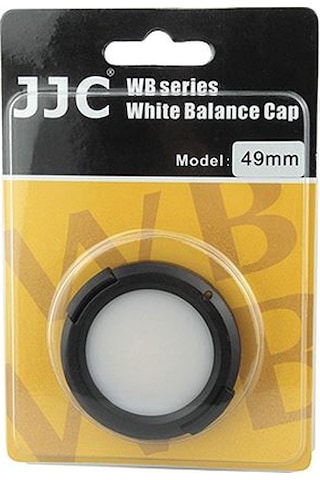 49 MM Jjc Beyaz Ayar Kapağı-White Balance Cap