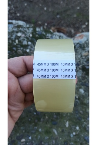 Tapex Koli Bantı 45x100 Şeffaf 6 Adet