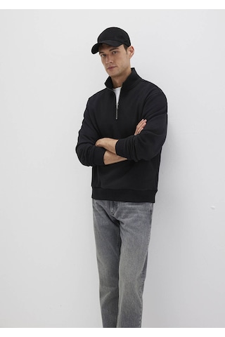 Mavi Siyah Erkek Sweatshirt M0s10419-900 Siyah