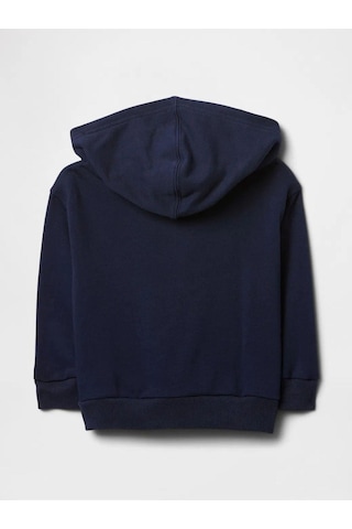 Erkek Bebek Gap Logo Relaxed Fermuarlı Sweatshirt Lacivert-6033 Lacivert