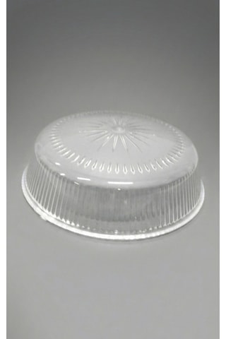 Glop Armatür Kapağı Standart Ölçü Çapı 19 Cm , 3 Tırnaklı Pastik Şeffaf Geçme Kapak 1 Adet 1