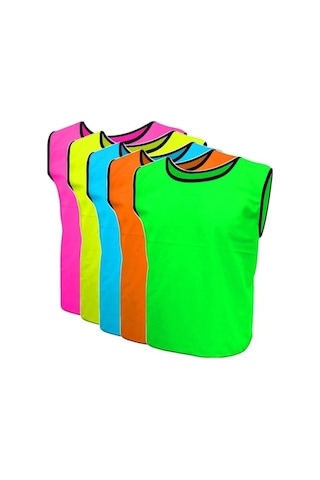 Halisaha Çocuk Boy Sporcu Antrenman Yeleği Bip Yelek Turkuaz