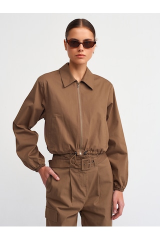 Dilvin Pamuk Ceket Kahve