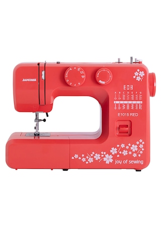 Janome E1015 Dikiş Makinesi Kırmızı