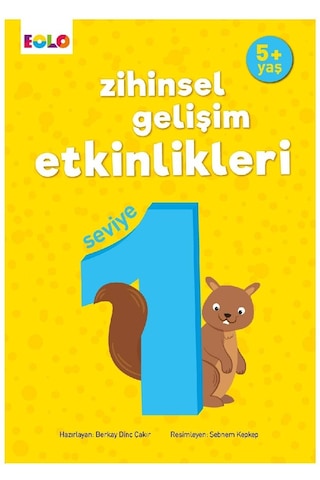 Eolo Zihinsel Gelişim Etkinlikleri 5+ Yaş - Seviye 1