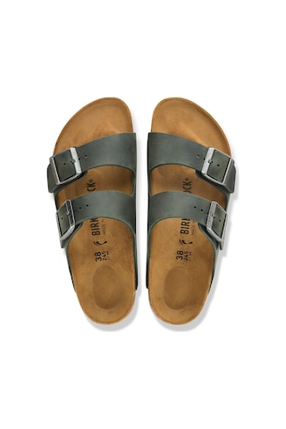 Birkenstock Arizona Leoi Erkek Terlik 1032822 Yeşil