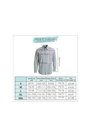 Deepsea Erkek Çizgili Likralı Hakim Yaka Gömlek (541217898)