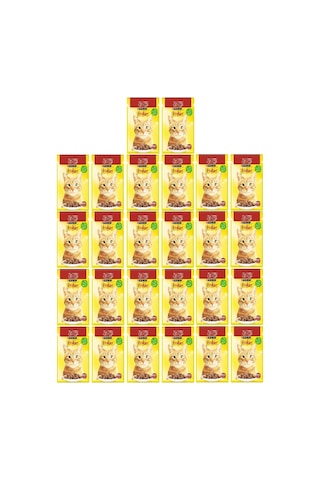 Purina Friskies Sığır Etli Soslu Pouch Yetişkin Kedi Yaş Maması 26 x 85 G