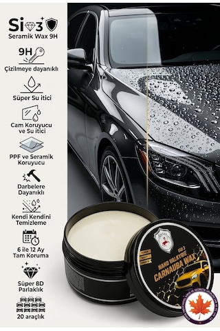 Sıo3 Nano Valkyrie Seramik Carnauba Wax 9h 200gr