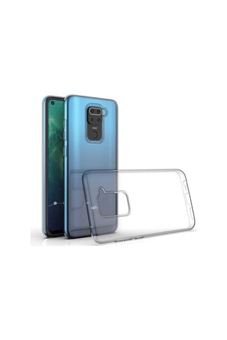 Xiaomi Redmi Note 9 Kılıf Zore Şeffaf Ince Ve Esnek Süper Silikon Renksiz