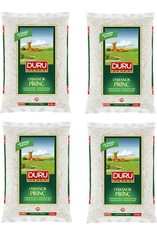 Duru Osmancık Pilavlık Pirinç 4 x 1 KG