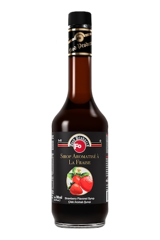 Çilek Aromalı Şurup - Şekerli 700 Ml