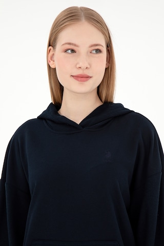 U.S. Polo Assn. Kadın Lacivert Kapüşonlu Sweathırt 50291264-VR033