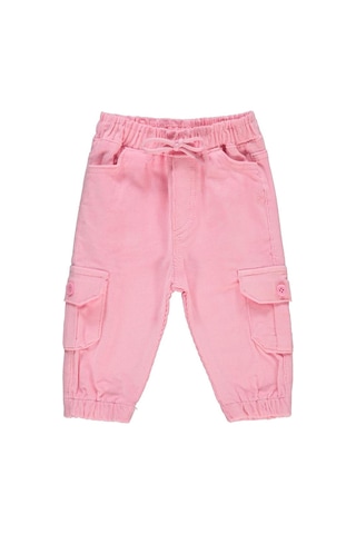 Civil Baby Kargo Cepli Jogger 9-18 Ay Pantolon Pembe