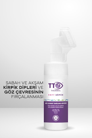 Tto Soft Aplikatörlü Göz Çevresi Temizleme Köpüğü 150 ML