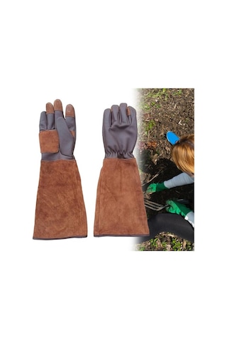 Trendooze Homyl Uzun Bahçe Eldiveni, Gül Budama Eldiveni Kadın Erkek Çiftlik Kullanımı